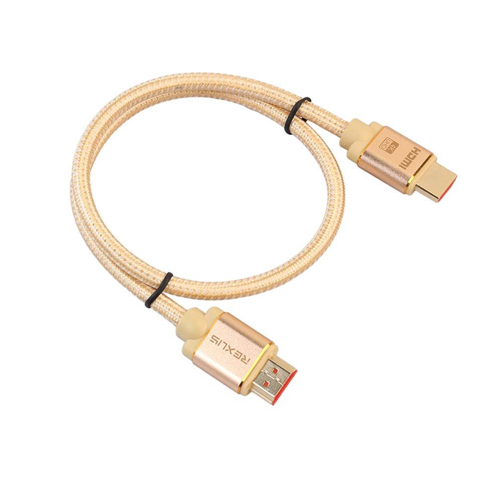 1m HDMI 2.0 4K 1080P Aluminium Alloy Shell Line Head Gold-plated Connectors HDMI Male to HDMI Male A