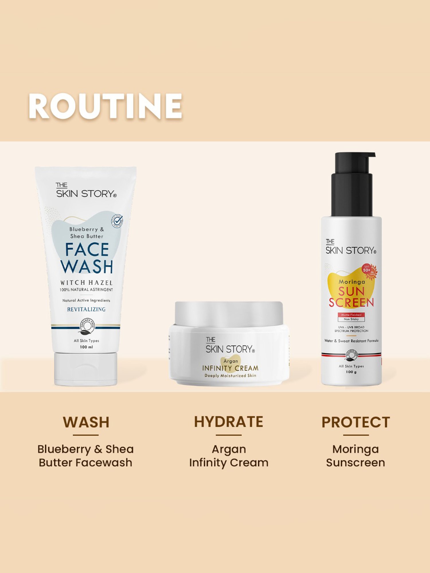 The Skin Story Argan Infinity Lotion for Deeply Moisturized Skin - 50 gm