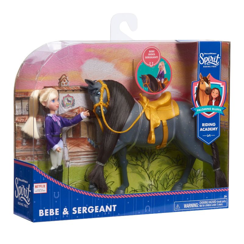 Spirit Collector Doll & Horse - Bebe & Sergeant