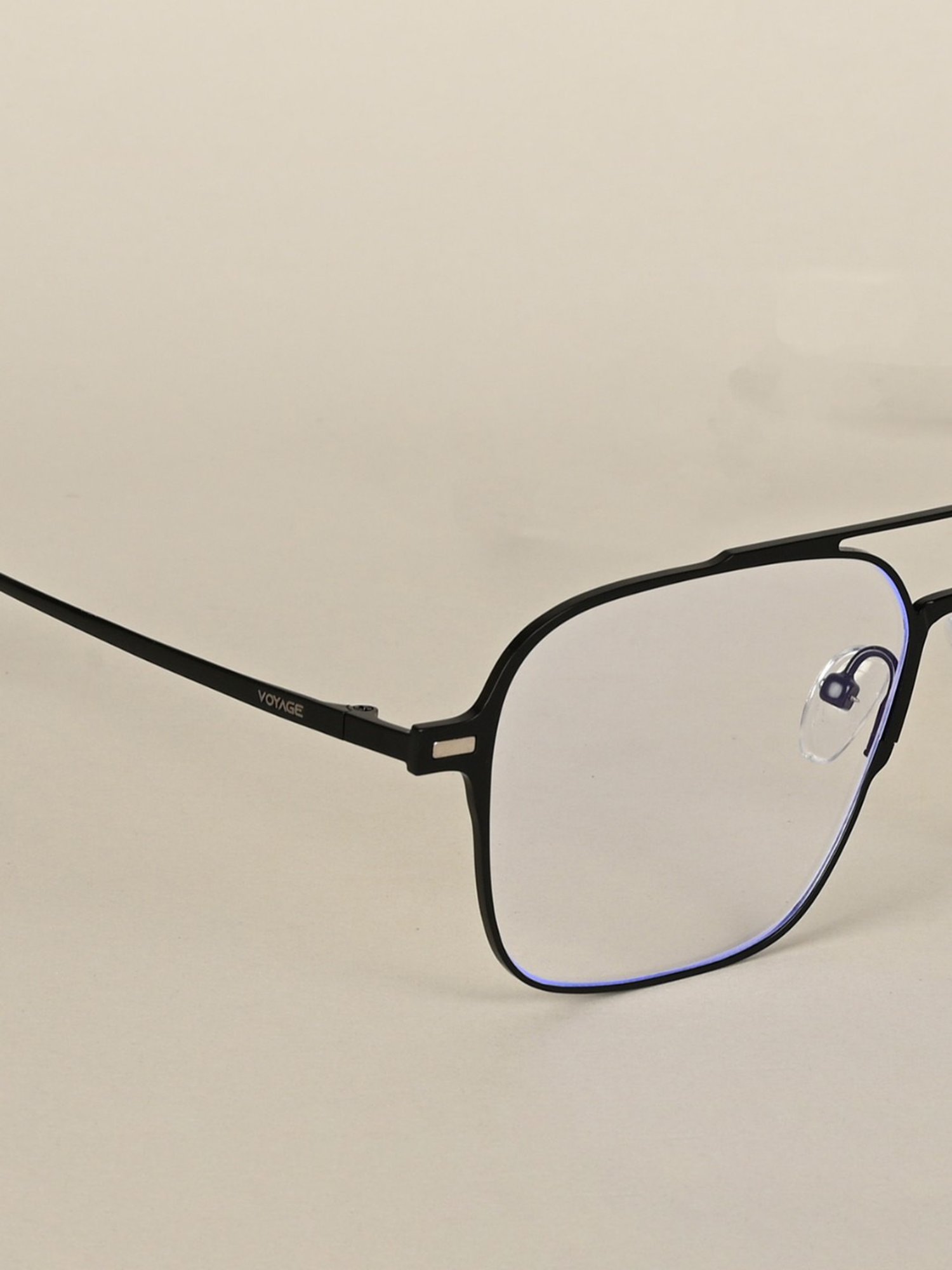 Voyage Clear Wayfarer UV Protection Unisex Sunglasses