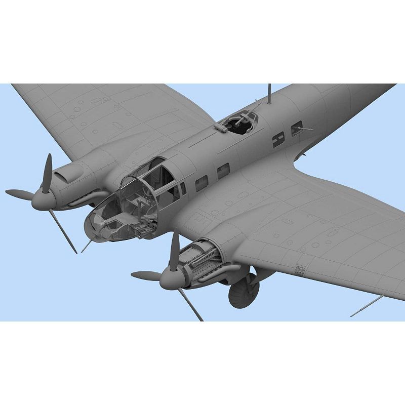 ICM Models 48261 He 111H-3 WWII German Bomber 1/48 Scale Model Kit