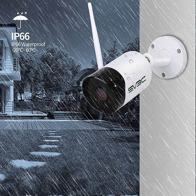 2 Pack?Outdoor Camera WiFi,  1080P HD Security IP Cameras, Wireless Surveillance CCTV Camera with 2-Way Aduio, IR LED Motion Detection Night Vision Camera, IP66 Weatherproof Camera Indoor Outdoor