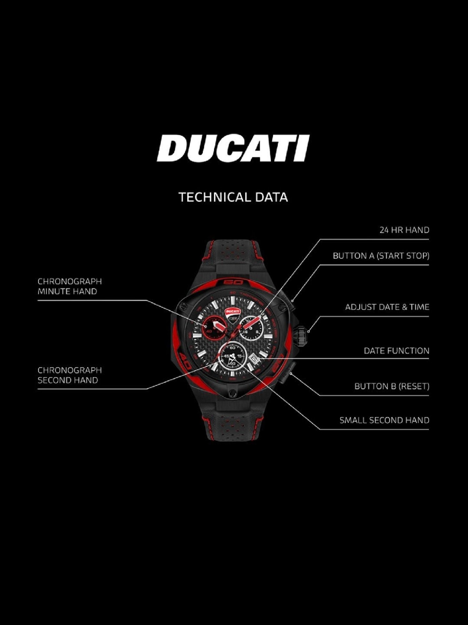 Ducati Corse DTWGC2019004 Analog Watch for Men