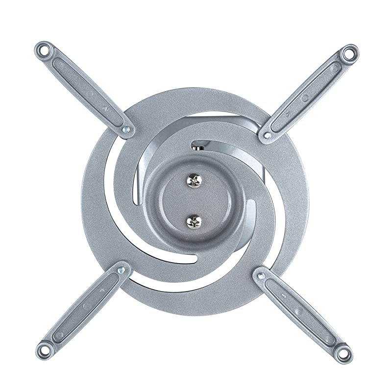 Projector Mount Universal Ceiling Bracket LCD DLP Tilt 360&deg; Swivel 30lbs Silver