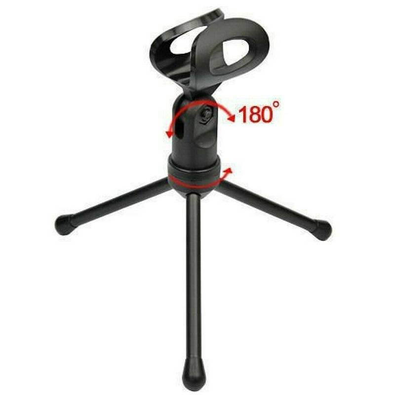 Professional Recording Podcast Condenser Microphone Mic For computer PC Laptop Skype Youtube