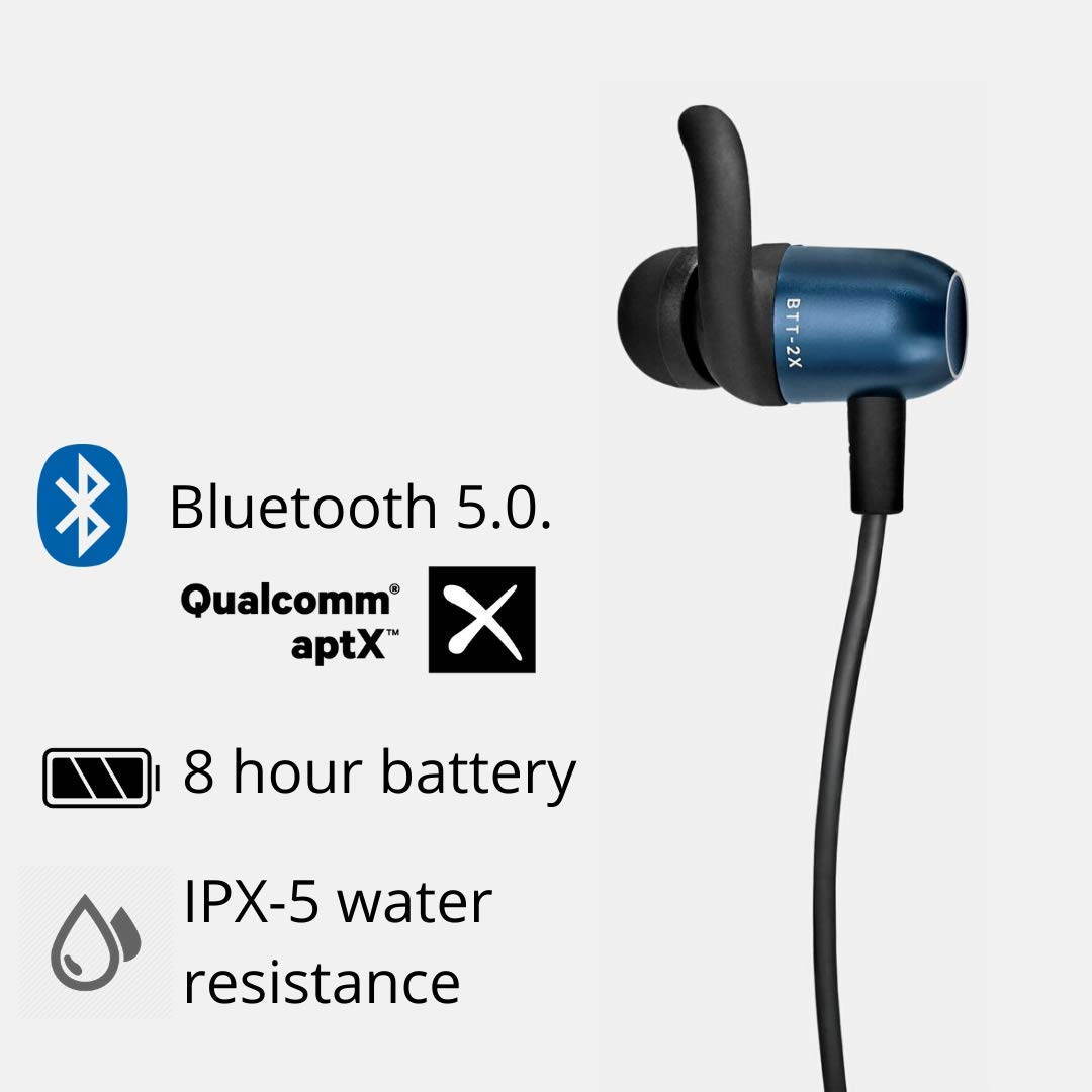 Status Audio BT Transfer Dual Driver Wireless Earphones (Midnight)