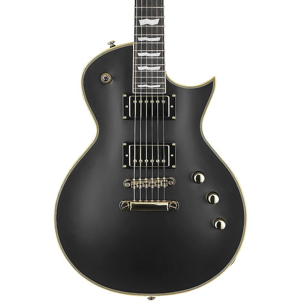 ESP LTD EC-1000 Duncan Electric Guitar Black Satin