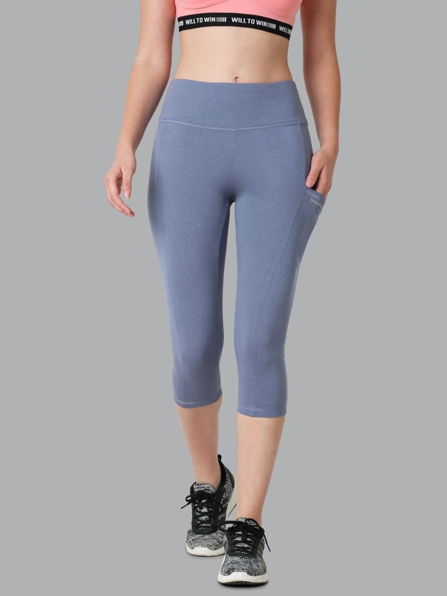 KENDALL + KYLIE Black High Rise Capris