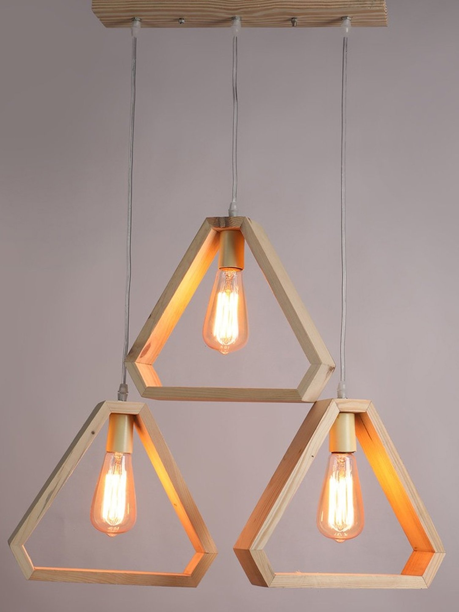 DecorativeRay Beige Hanging Light - Set of 1