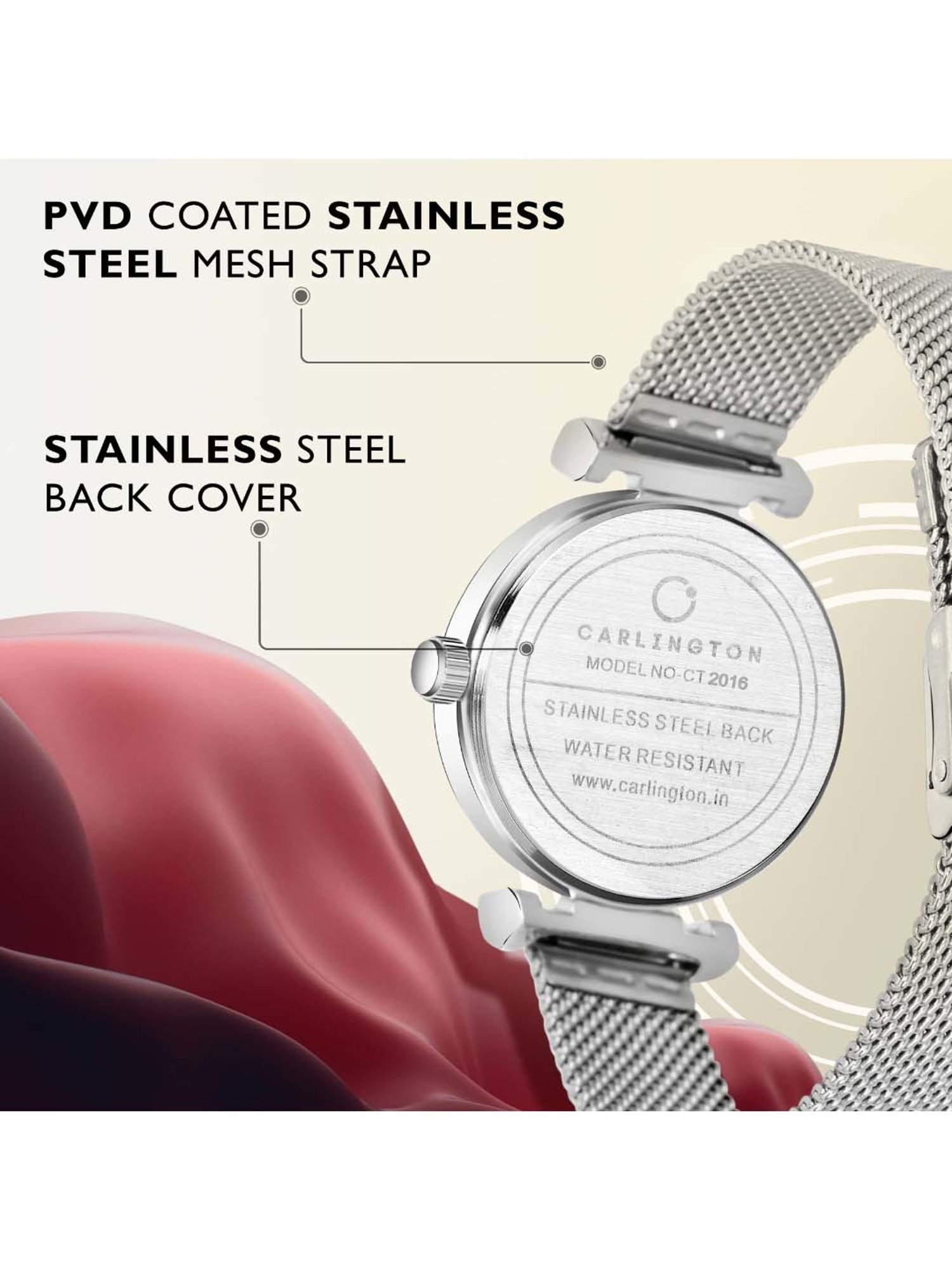 CARLINGTON CT 2016 Analog Watch for Women