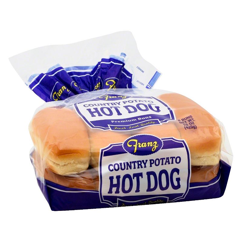 Franz Premium Potato Hot Dog Bun 15oz