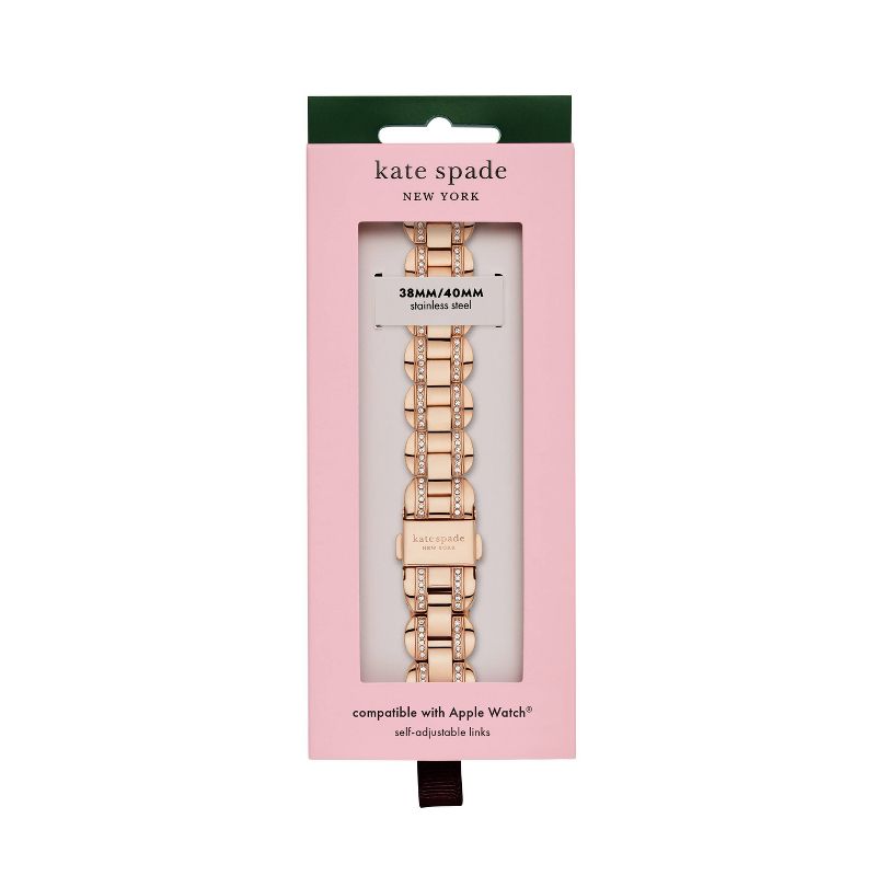 Kate Spade New York Apple Watch 38/40mm Band - Rose Gold-Tone Stainless Steel