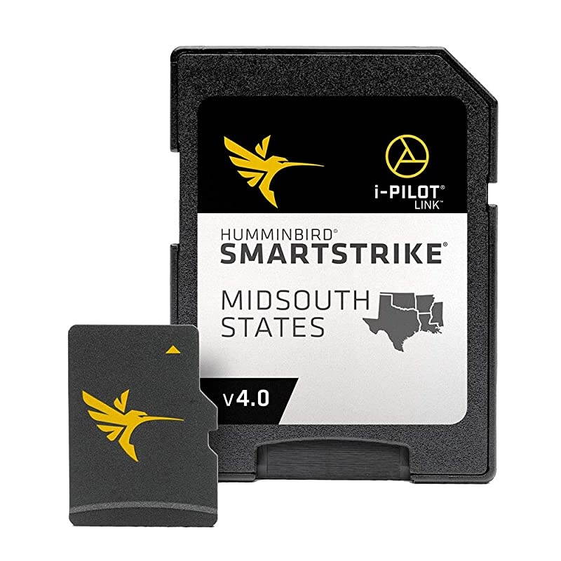 SmartStrike MidSouth States Edition Digital GPS Lake Maps Micro SD Card Version 4