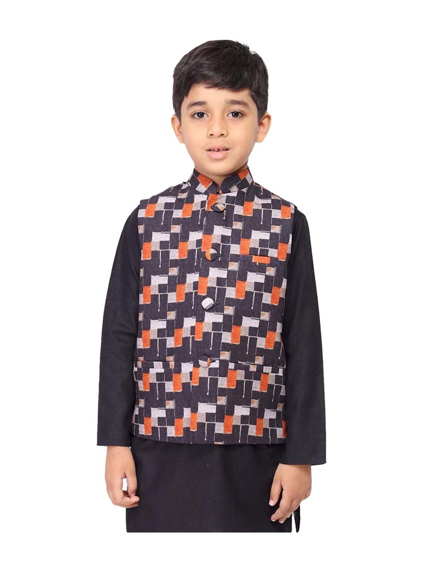 Crimsoune Club Kids Mint Solid Full Sleeves Blazer