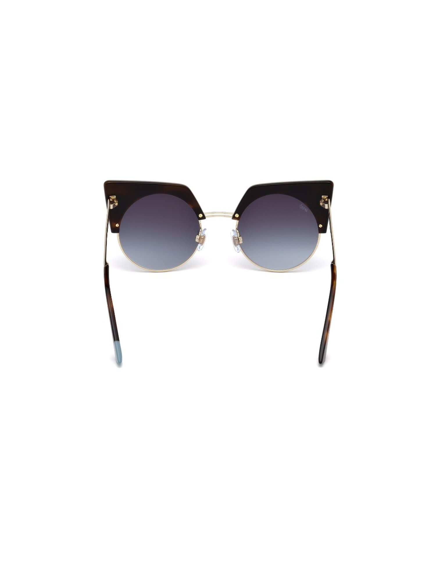 WEB EYEWEAR Blue Round Sunglasses for Women