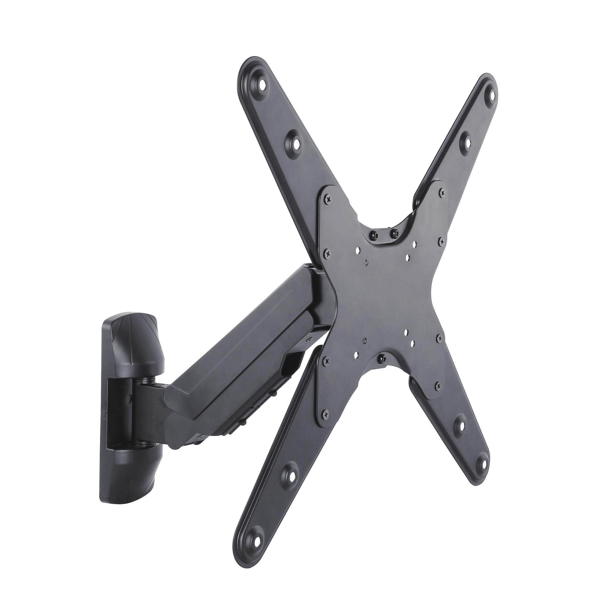 17.5" Black TygerClaw Full Motion Wall Mount for 23" to 55" Flat Panel TV