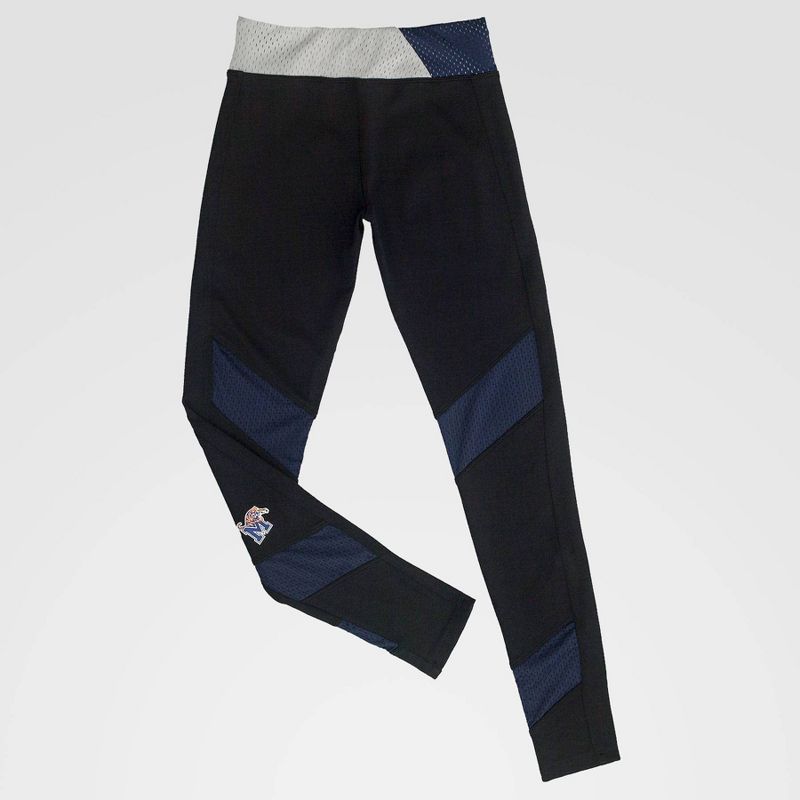 NCAA Memphis Tigers Yoga Leggings with Mesh Inserts - Black M