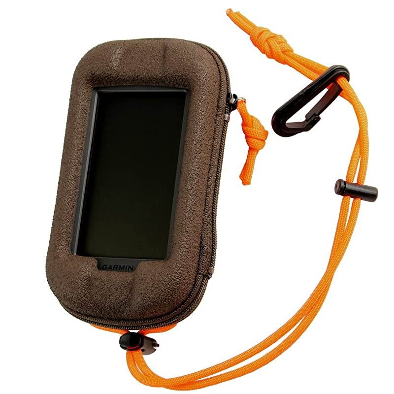 Montana 650t 650 600 HeavyDuty Case in Hunters Coffee w Cord Loop Lanyard wClip MADE IN THE USA Search GizzMoVest for all colors