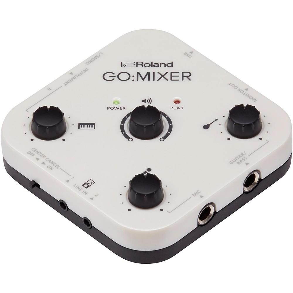 Roland GOMIXER Portable Plug and Play Audio Mixer for Smartphones & Desktops