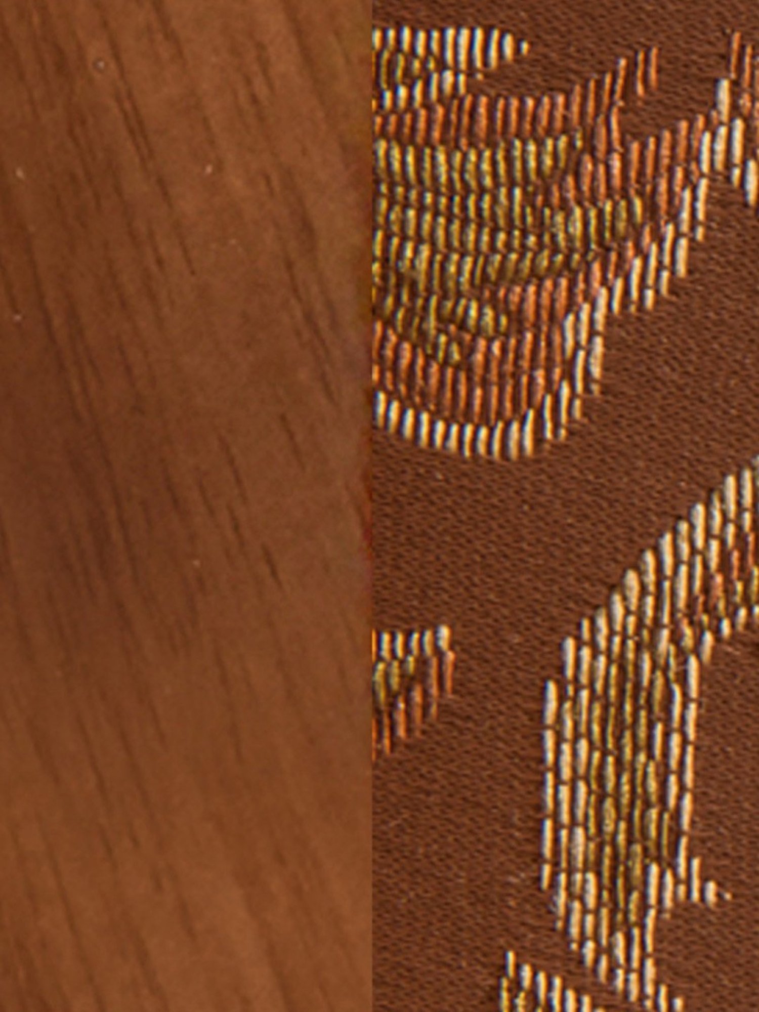 Durian Brighton Contemporary Brown Solid Wood Coffee Table Set Walnut Finish