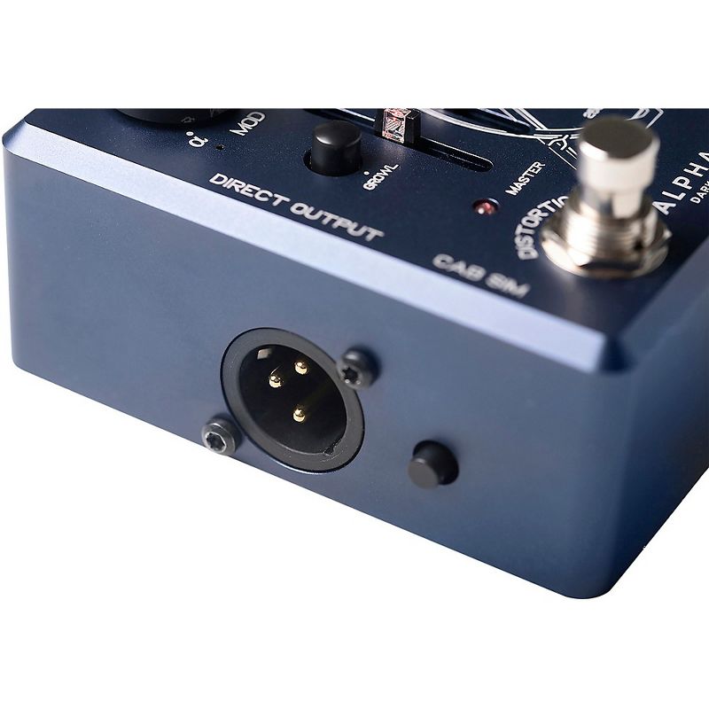 Darkglass Alpha Omega Ultra V2 Bass Preamp Pedal Blue