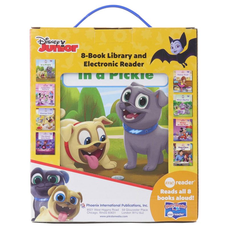 Pi Kids Disney Junior Electronic Me Reader and 8-Book Library Boxed Set
