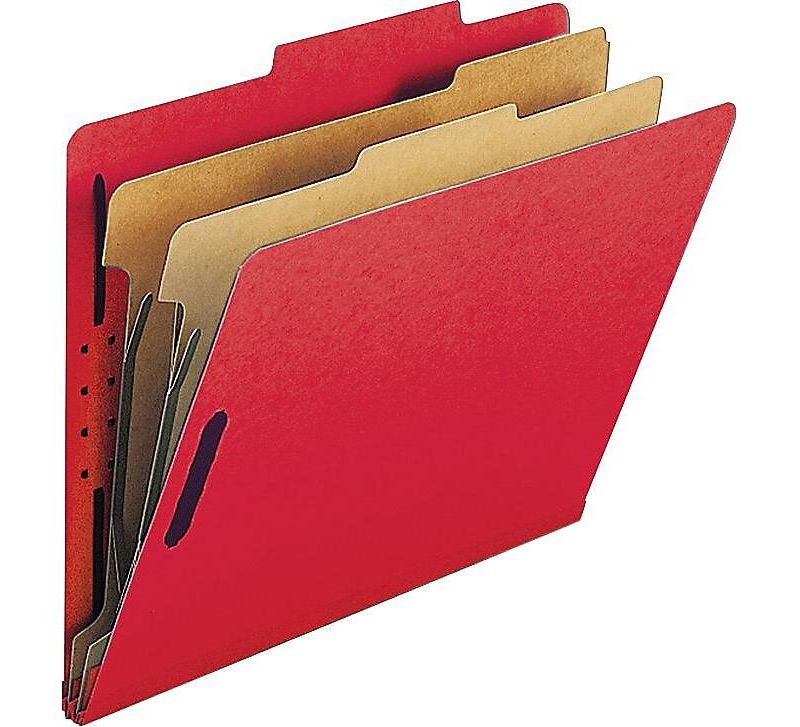Nature Saver Classification Folders 2"Exp. 2 Dvdrs Letter 10/BX BRD SP17206