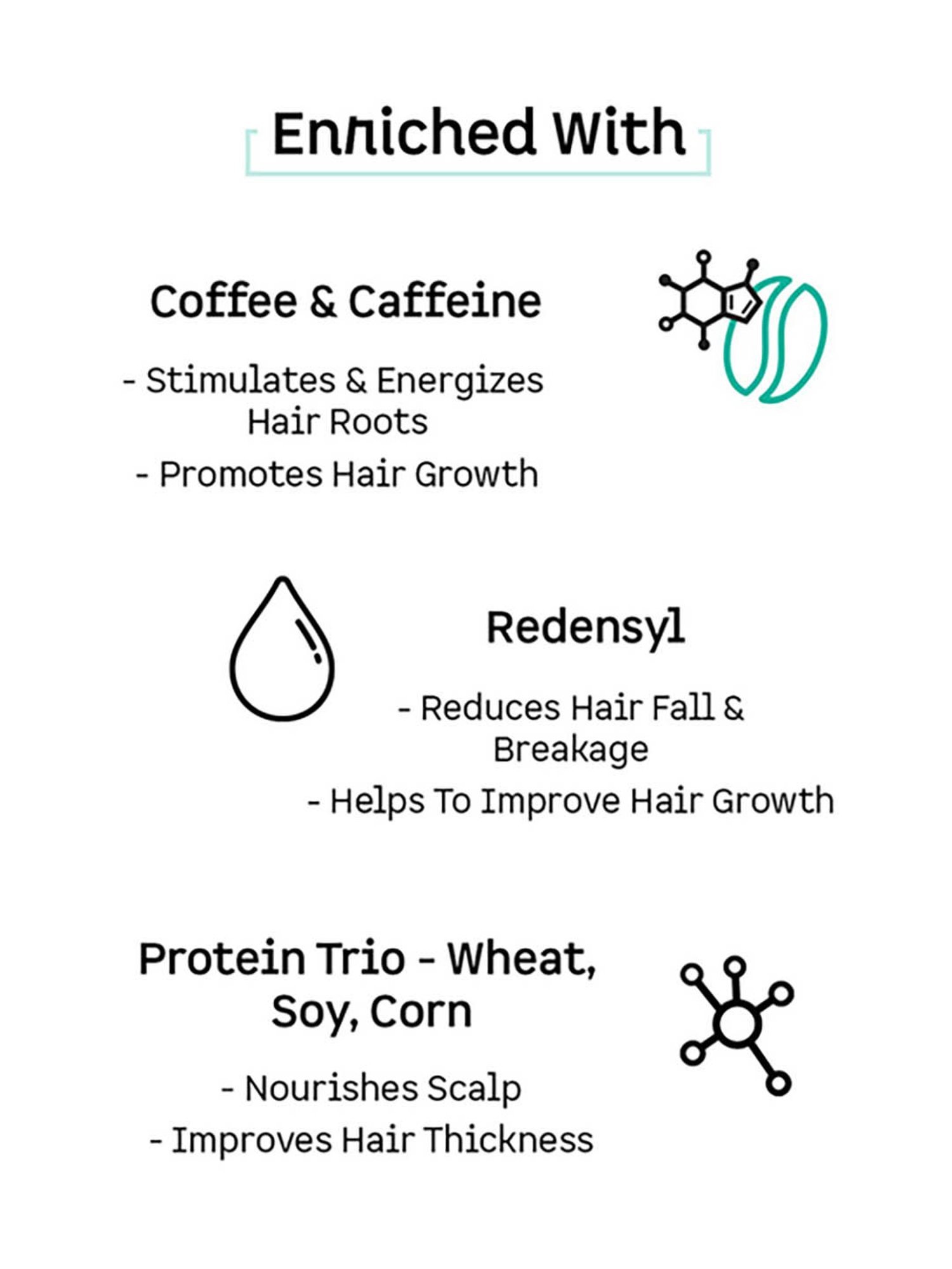 mCaffeine Naked & Raw Coffee Scalp Tonic - 100 ml