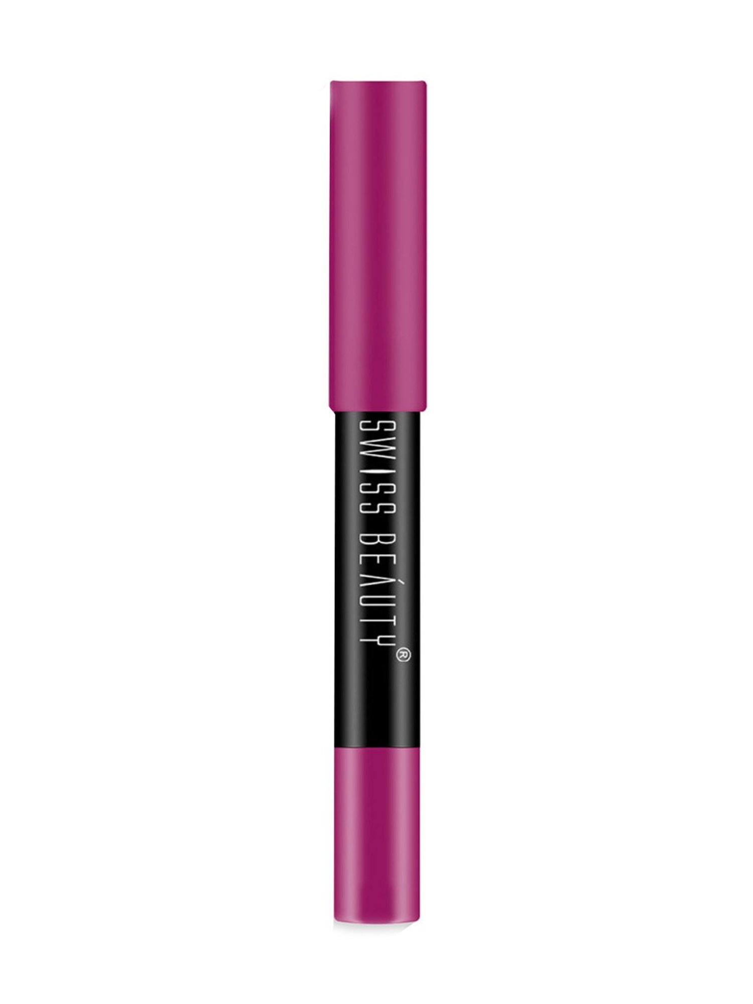Lenphor Matte Show-Off Lip Crayon Cupid Red - 2.8 gm