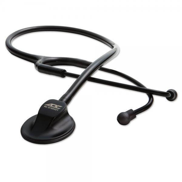 ADC Adscope 615 Platinum Professional Clinician Stethoscope with Tunable AFD Technology, 30.5" Length, Tactical All Black