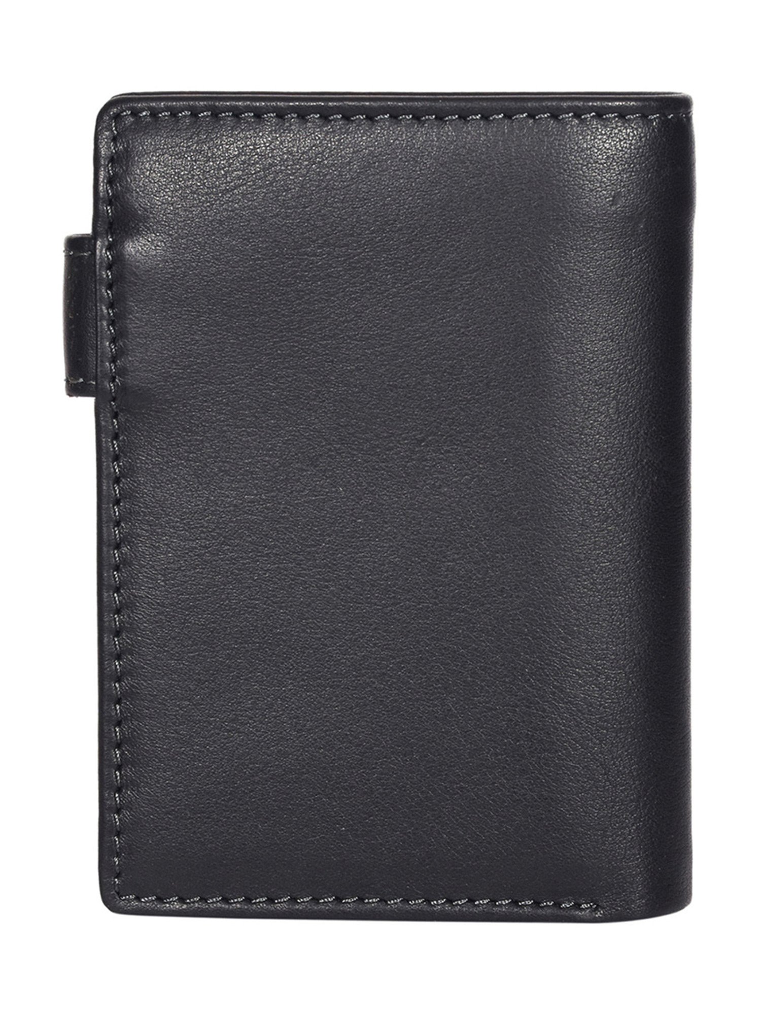 SASSORA Pablo Black Medium Leather Notecase