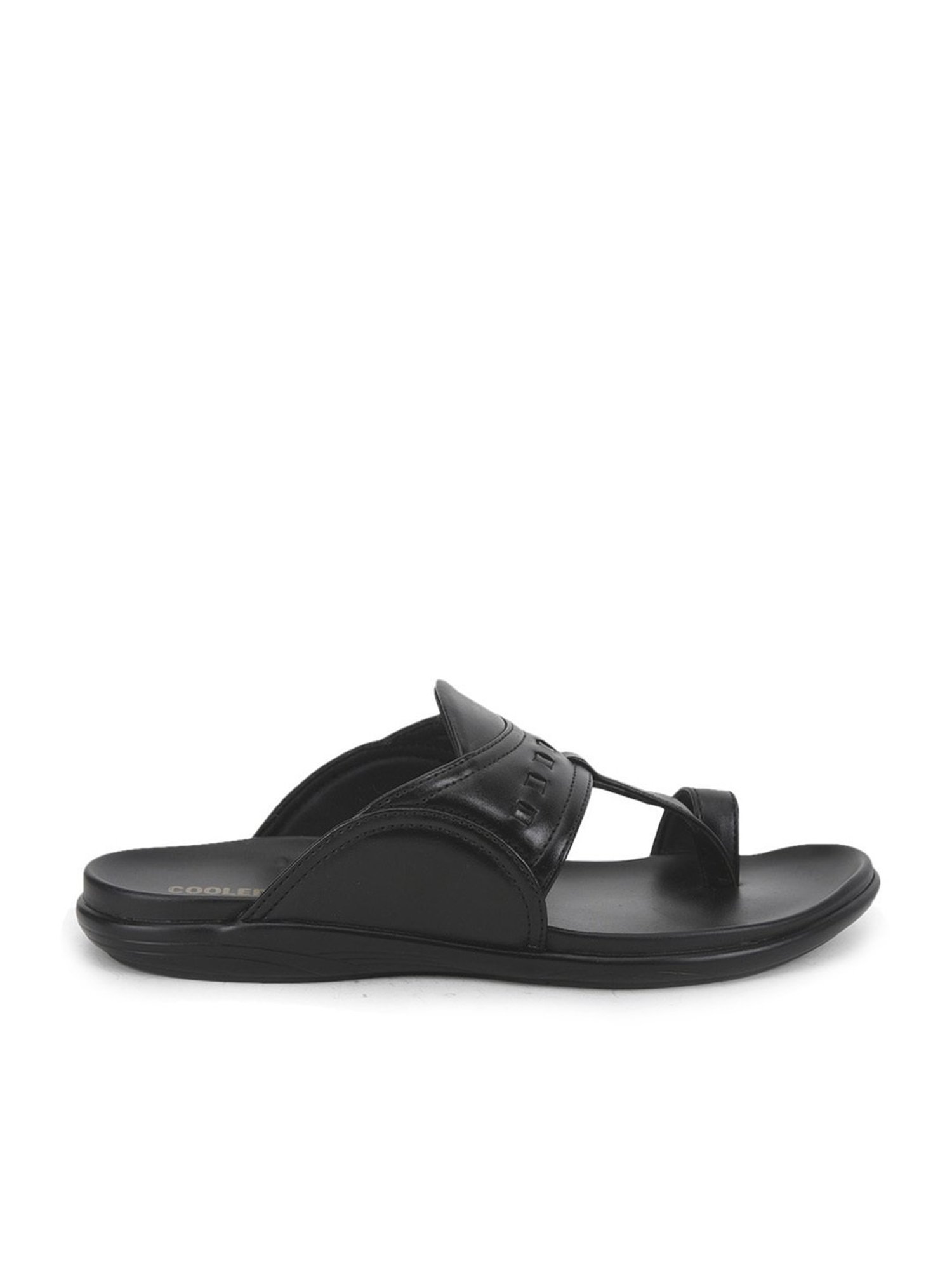 Coolers By Liberty Men's Black Toe Ring Sandals