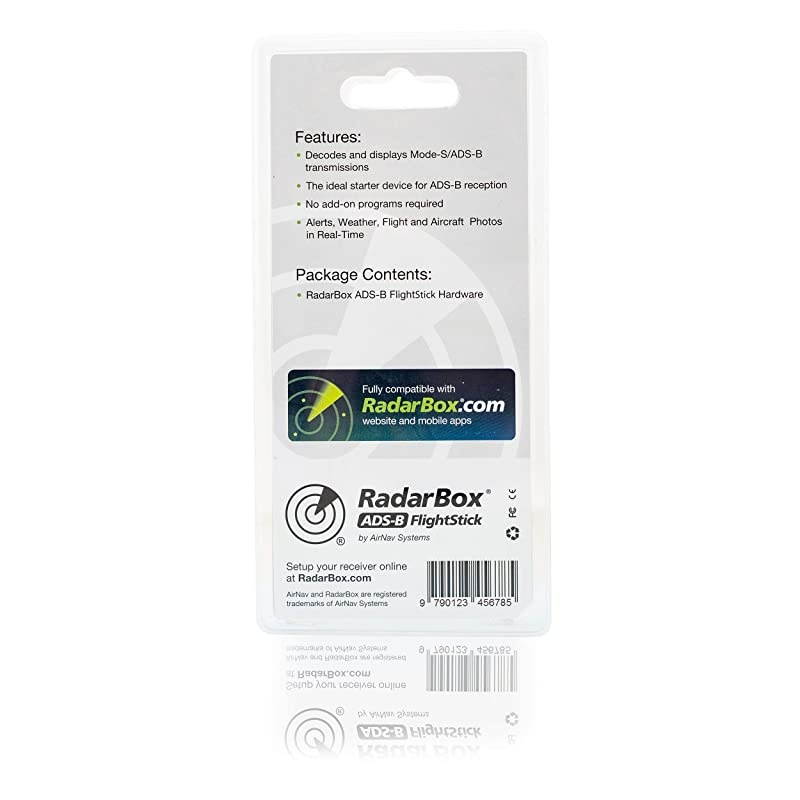 FlightStick ADSB USB Receiver with Integrated Filter Amplifier and ESD Protection