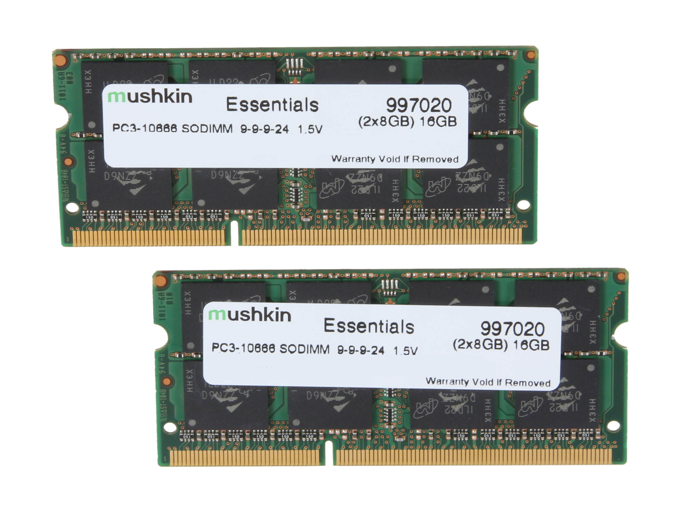 Mushkin Enhanced Essentials 8GB 204-Pin DDR3 SO-DIMM DDR3 1333 (PC3 10666) Laptop Memory Model 992020