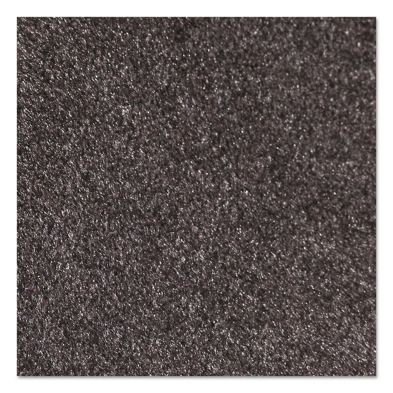3'x5' Rectangle Solid Floor Mat Brown - Crown