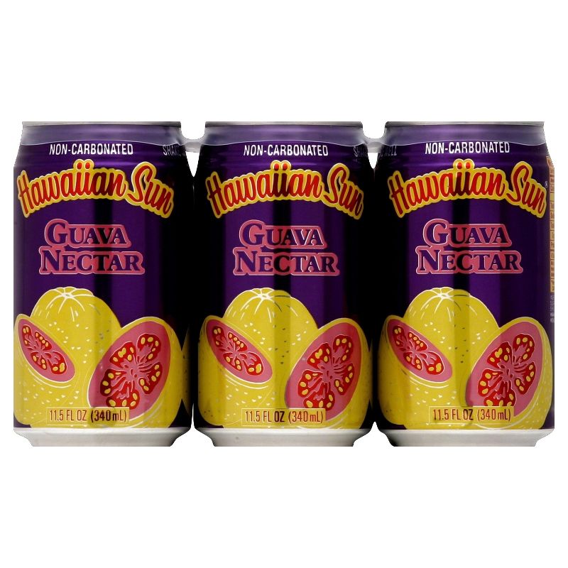 Hawaiian Sun Guava Nectar - 6pk/11.5 fl oz Cans
