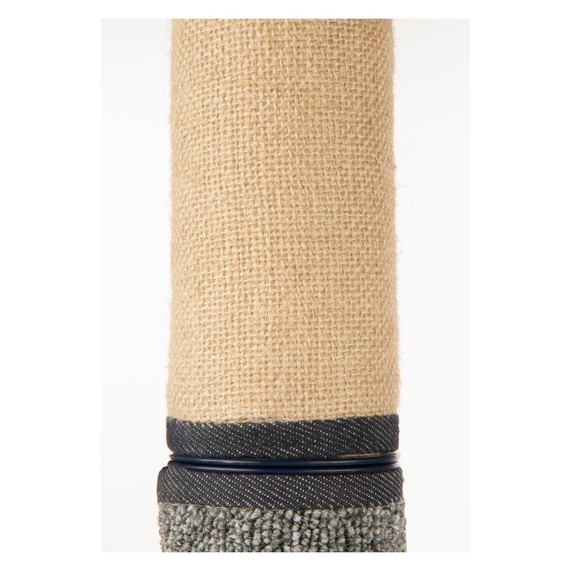 SmartyKat Triple Tower 3 Segment Cat Scratcher Post and Bonus Toy