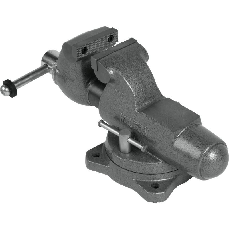 Wilton 28830 300S Machinist 3 in. Jaw Round Channel Vise with Swivel Base