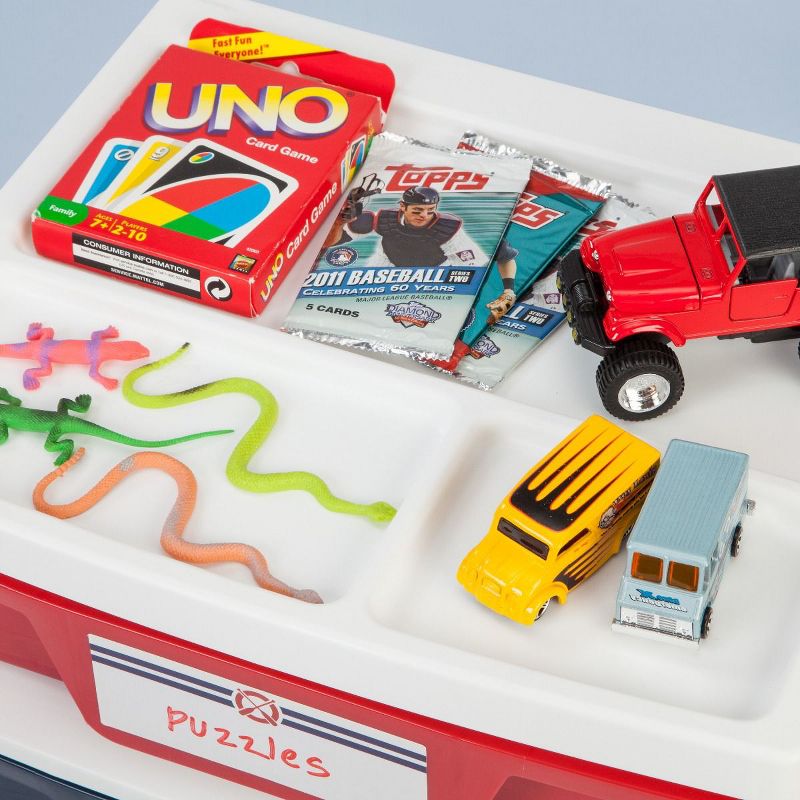 IRIS 150332 5 Drawer Storage Organization Activity Chest, Assorted Dark Colors