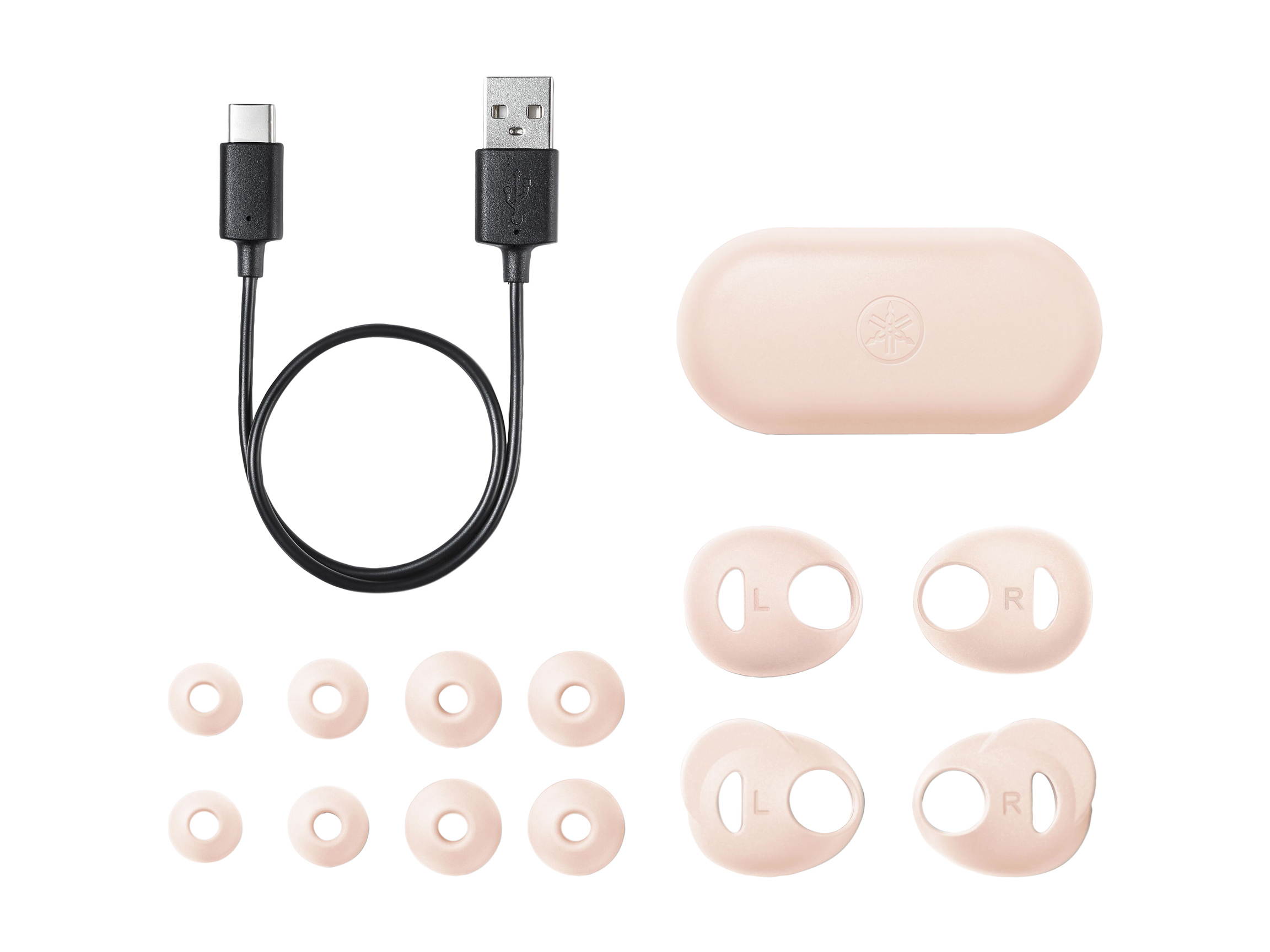 Yamaha TW-E3AWH True Wireless Earbuds - White