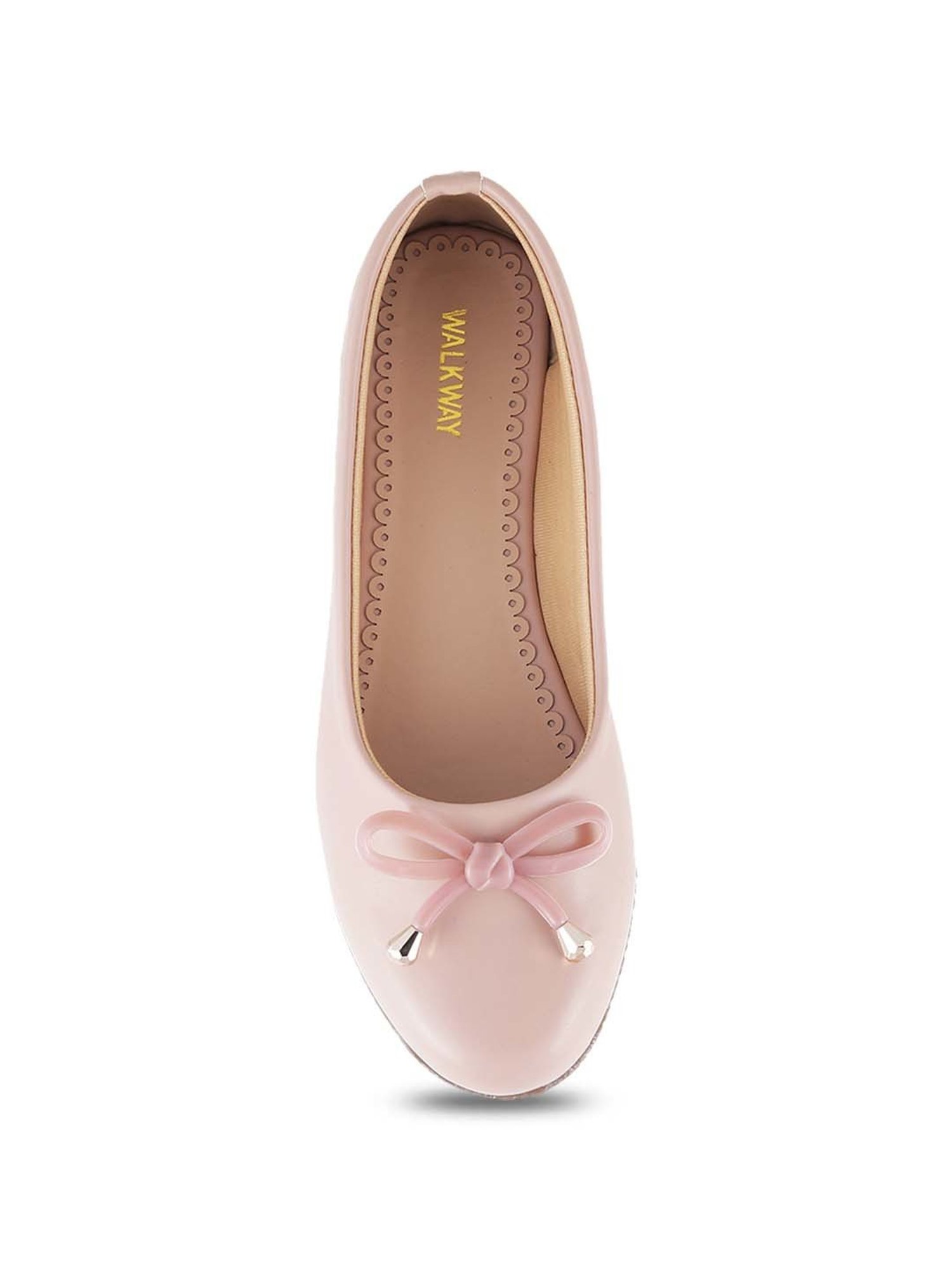 Walkway Women's Baby Pink Flat Ballets