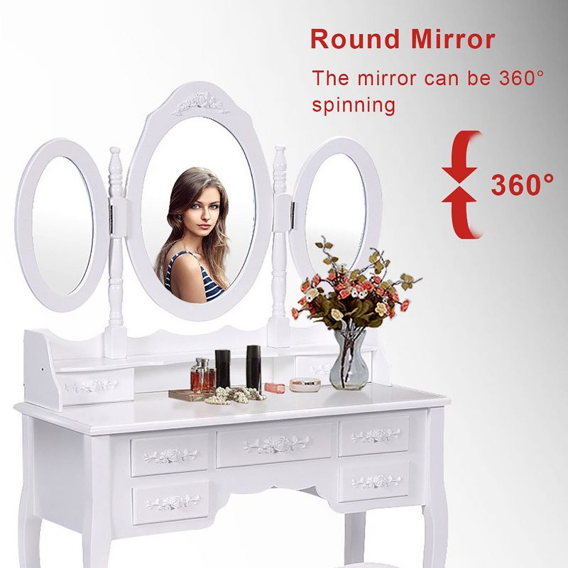 Canton Vanity Set Brown/Red - HOMES: Inside + Out