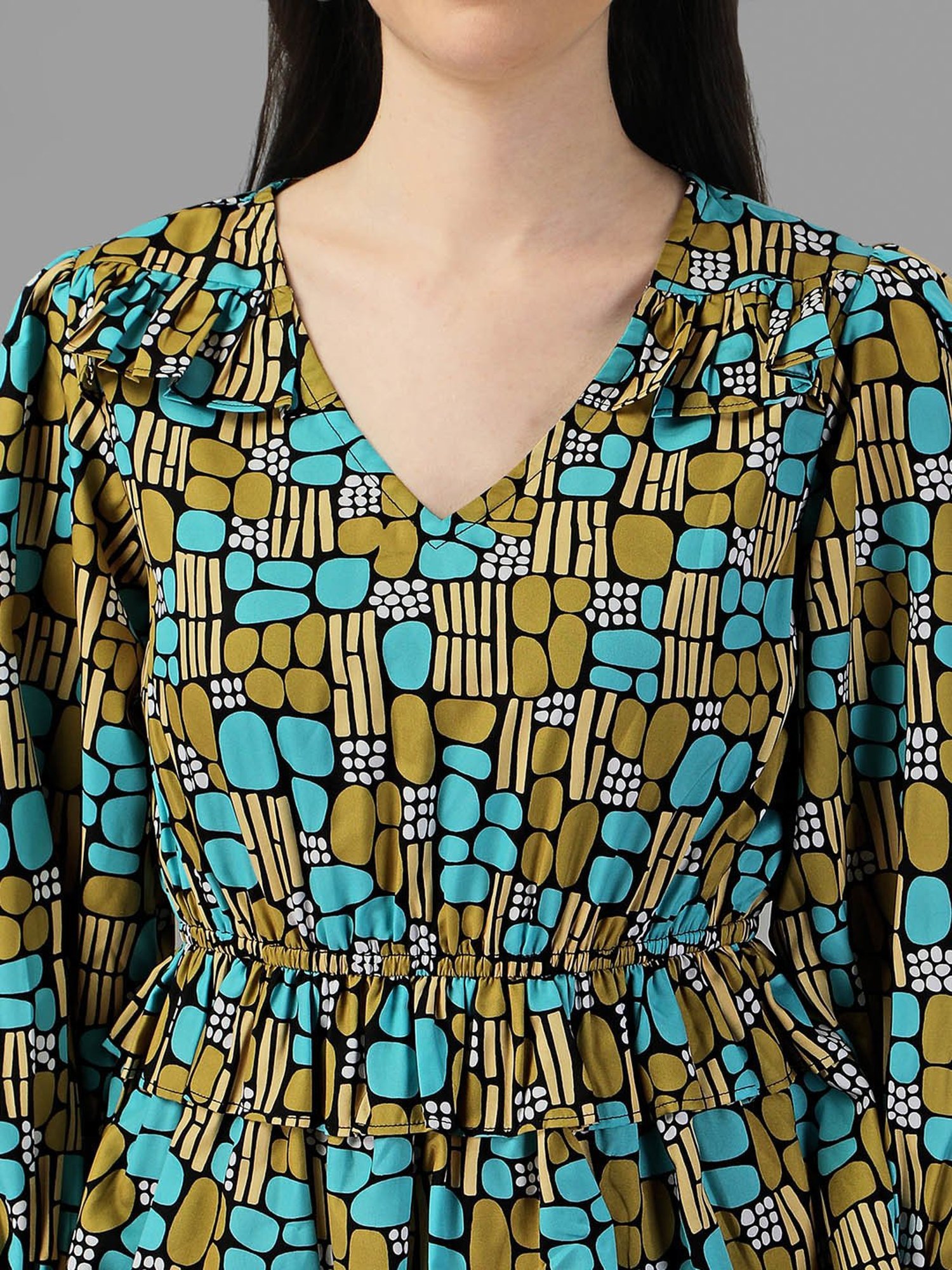 MASAKALI.CO Multicolor Printed Top