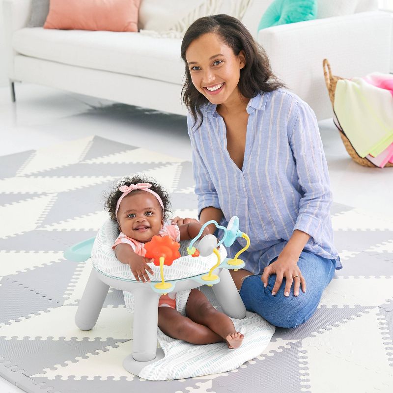 Evenflo Exersaucer Tiny Tropics 2-in-1 Baby Seat + Doorway Jumper