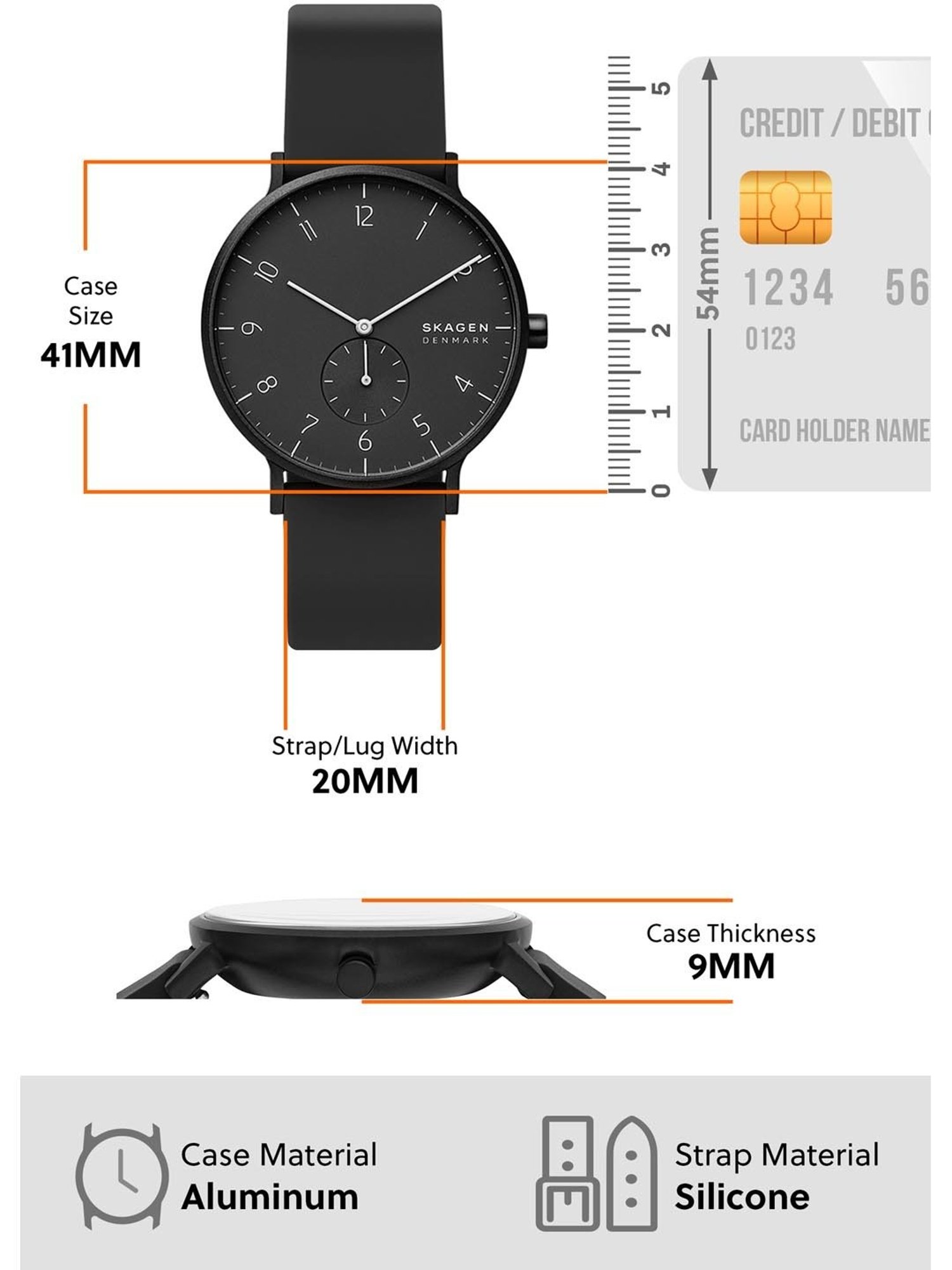 Skagen SKW6544 Aaren Kulor Analog Watch for Men