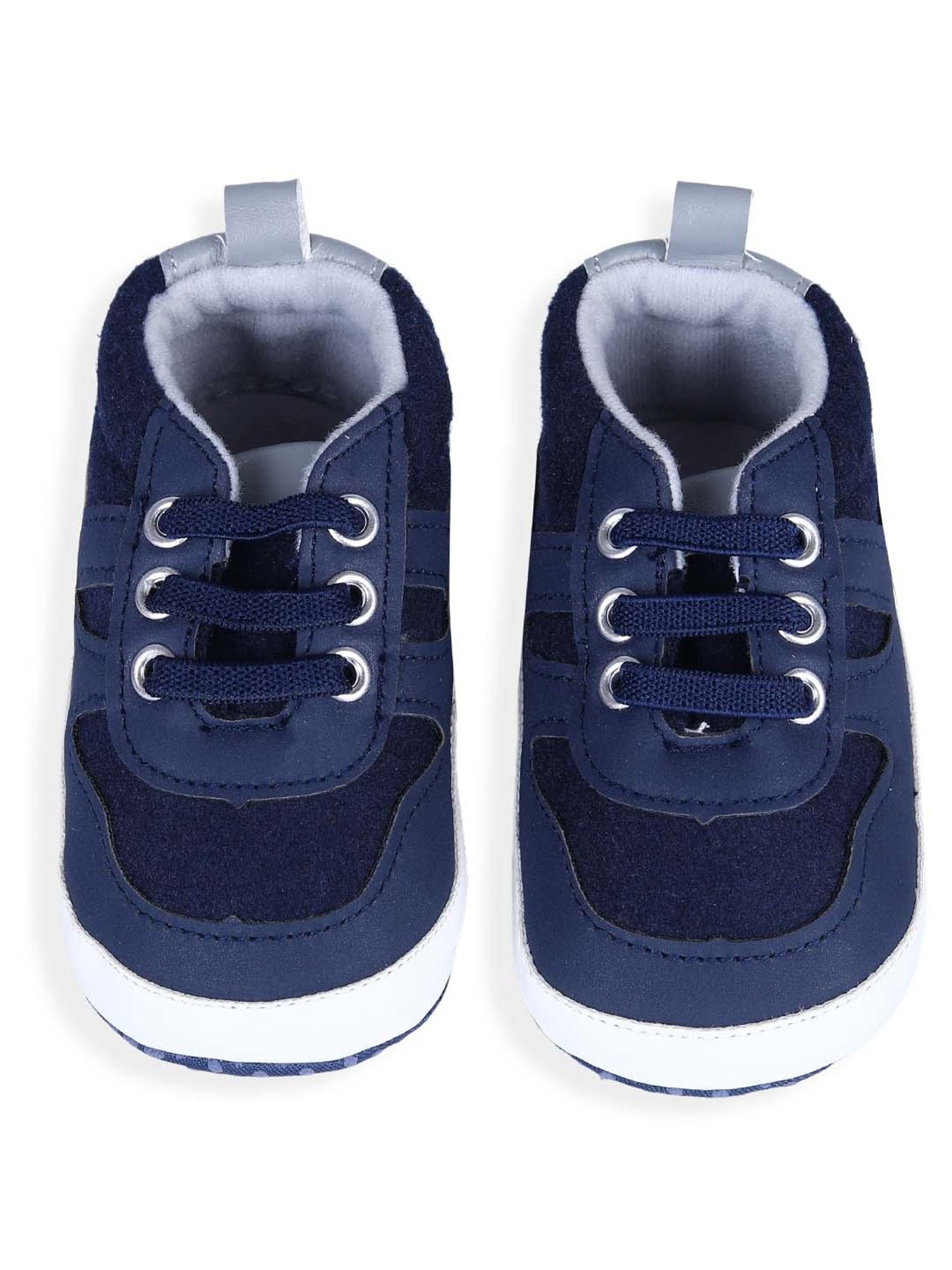 Baby Moo Kids Blue Casual Booties