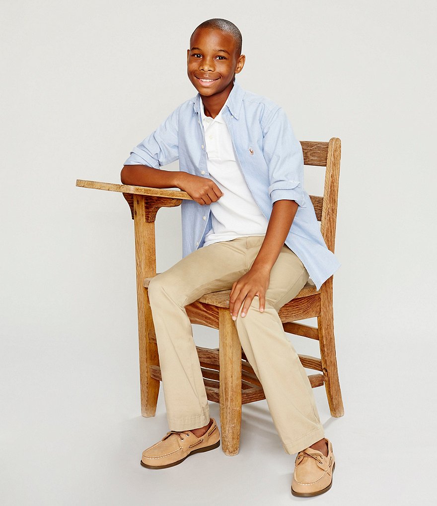 Class Club Big Boys 8-20 Modern-Fit Comfort Stretch Synthetic Pants