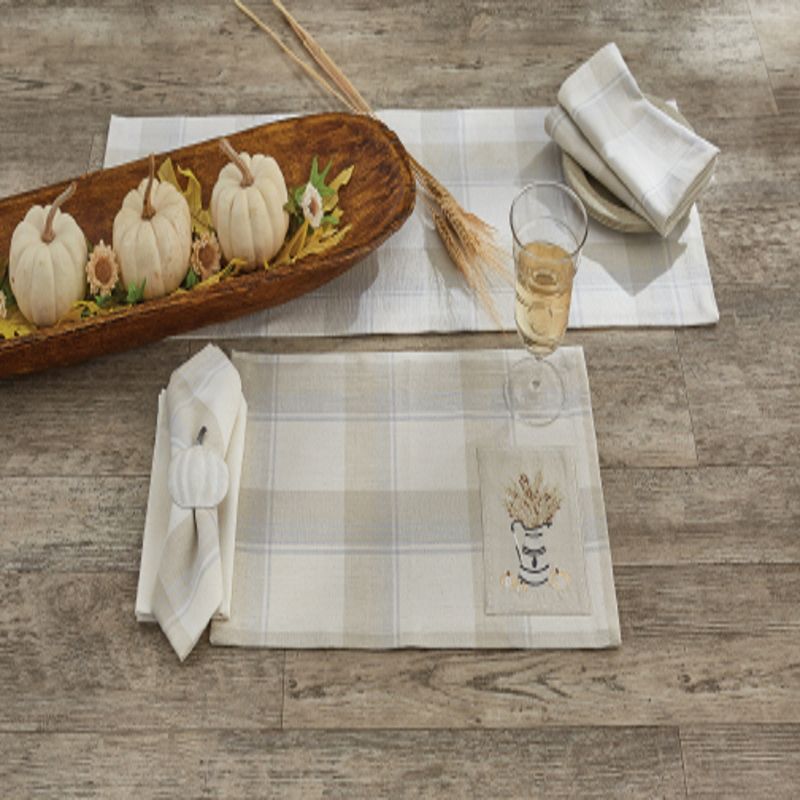 Park Designs Wheat Patch Placemat Set - White