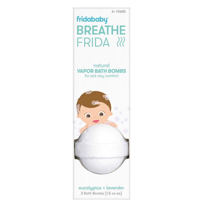 Fridababy Natural Vapor Bath Bombs for Sick Day Comfort - BreatheFrida Vapor Bath Bombs