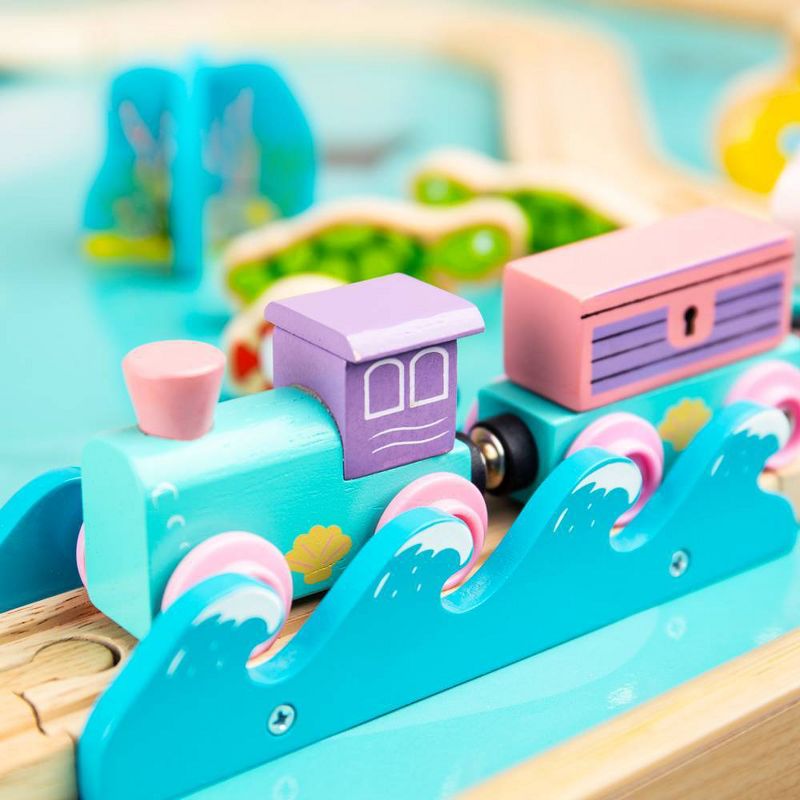 Bigjigs Rail Mermaid Train Table